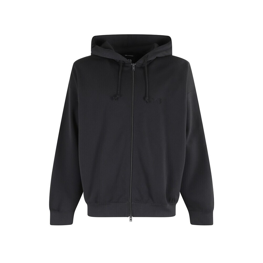Y-3 Zip-Up Hoodie with Adjustable Hood